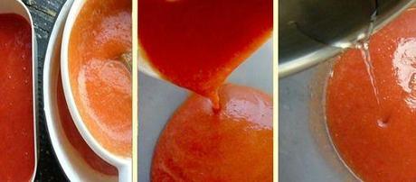 Sorbet tomate fraise sorbet tomate montage 2