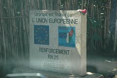 RN25: financé par l'Union Européenne. 2009.