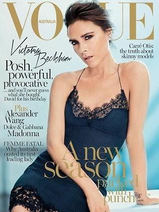 Victoria Beckham chic de simplicité en couv' du September Issue du Vogue Australien...