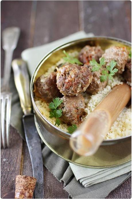 Boulettes de boeuf, saveur couscous Boulettes de boeuf, saveur couscous