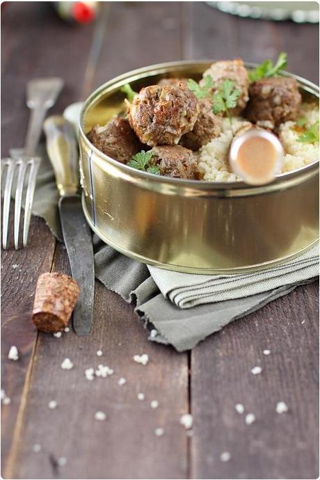 Boulettes de boeuf, saveur couscous Boulettes de boeuf, saveur couscous