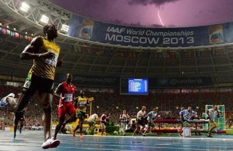 Une photographie d'Usain Bolt crée le buzz lors des Mondiaux d'athlétisme