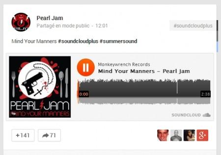 SoundCloud Pearl Jam