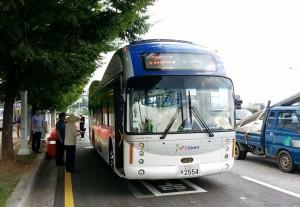 La Corée mise sur la recharge par induction Les bus coréens sont prêts pour la recharge par induction