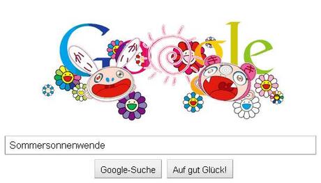Google Doodle pour Takashi Murakami