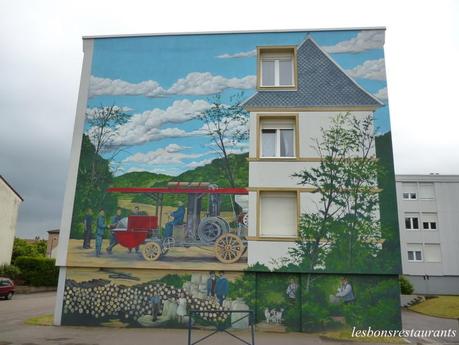 FAMECK-RÉMELANGE(57)-Peinture Murale-Mémoire Rurale