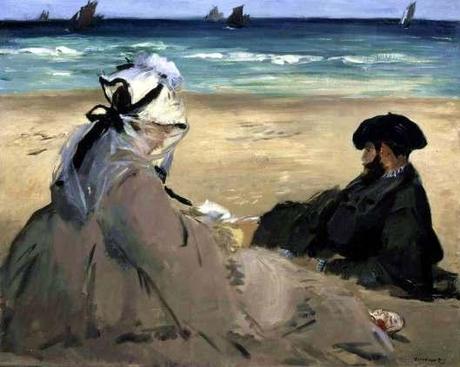 manet sur la plage (1873)