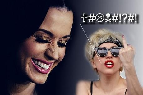 Katy Perry met à l'amende Lady Gaga dans les charts internationaux !