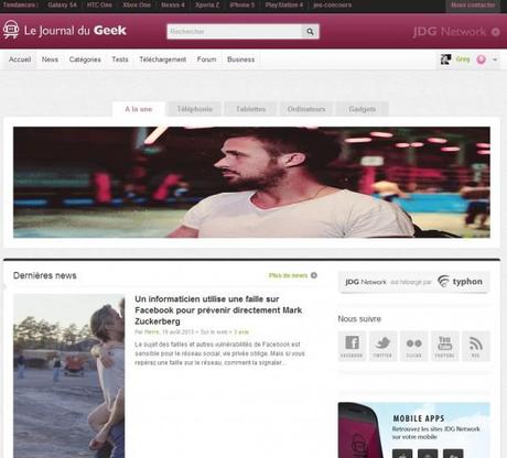Une extension Ryan Gosling pour Google Chrome rg