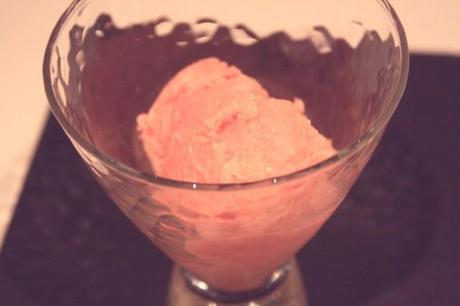 Sorbet melon, fraises et nectarines blanche sans sorbetière IMG_8747
