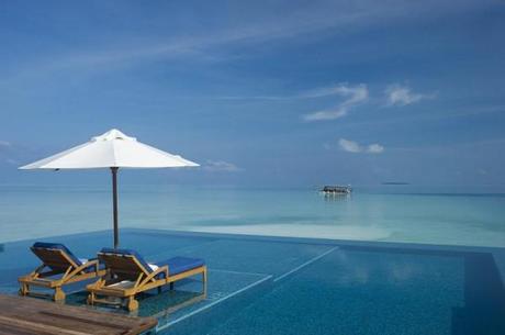 Piscine infinie Ile rangali