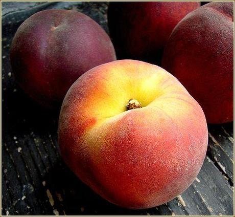 Pêches roties photo de peche