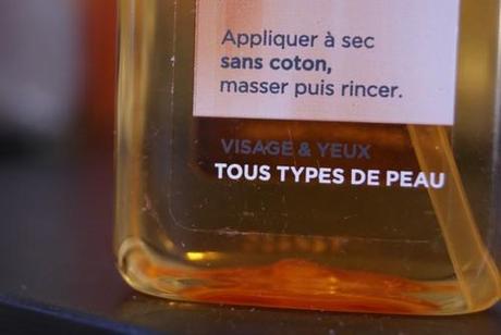 L’Oréal – Eclat Sublime : La minute démaquille-toi à l’huile L'Oreal Eclat Sublime