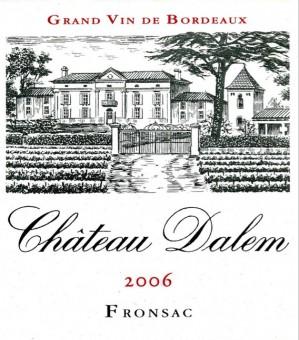 Château Dalem - Etiquette Château Dalem Etiquette 299x340