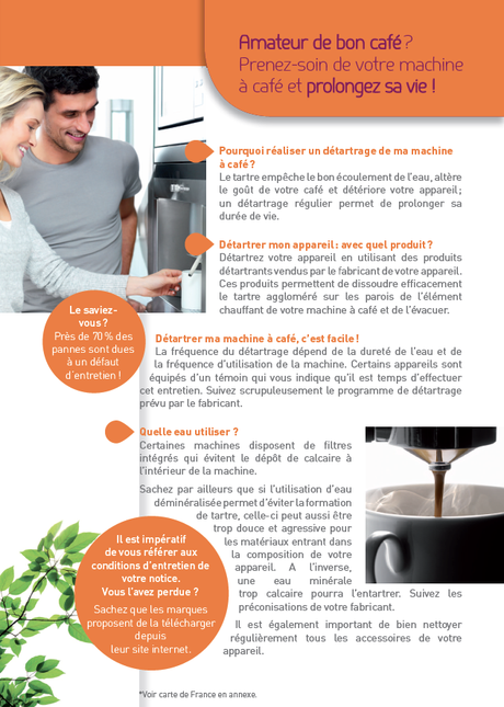 Entretien cafetiere