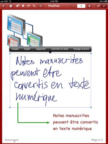 PhatPad : la prise de notes professionnelle sur iPad PhatPad : la prise de notes professionnelle sur iPad