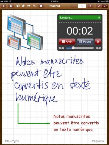PhatPad : la prise de notes professionnelle sur iPad PhatPad : la prise de notes professionnelle sur iPad