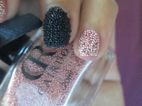 Nail of the day : Caviar sparkle |Silklady