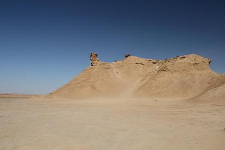 Le désert, près de Tozeur