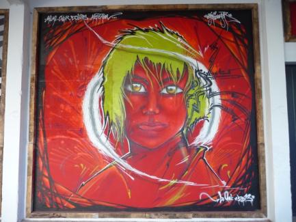 le quai P1390124 Street art sur le quai