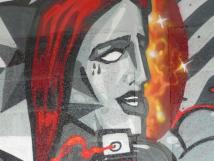 le quai P1390122 Street art sur le quai