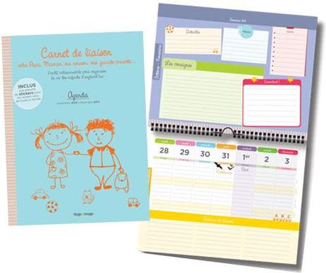 Son agenda perso carnet de liaison