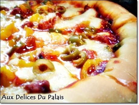 recette pizza à la pâte magique