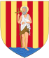 Trois courts de padel sur Perpignan Blason