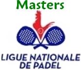 Trois courts de padel sur Perpignan Logo Masters ok