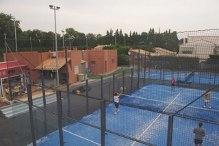 Trois courts de padel sur Perpignan Courts 3 2013