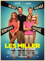 les miller affiche vf Les Miller, une famille en herbe (We’re The Millers) maintenant au cinéma