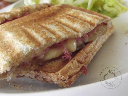Croque-Monsieur jambon fumé, tomates cerises & gruyère croque jambon fumé tomates (5)