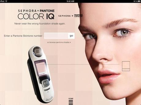 Découverte de la semaine: le Color IQ de Sephora + Pantone