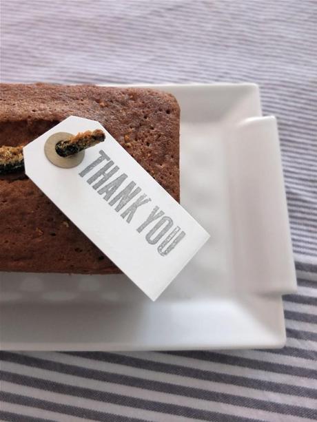 Thank you !! Merci - cake vanille