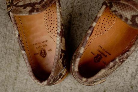 RONNIE FIEG X YUKETEN – SNAKE PENNY LOAFER RONNIE FIEG X YUKETEN – SNAKE PENNY LOAFER