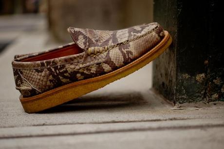 RONNIE FIEG X YUKETEN – SNAKE PENNY LOAFER RONNIE FIEG X YUKETEN – SNAKE PENNY LOAFER