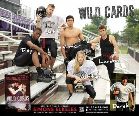 Le nouveau roman de Simone Elkeles : WILD CARDS wild cards simone elkeles