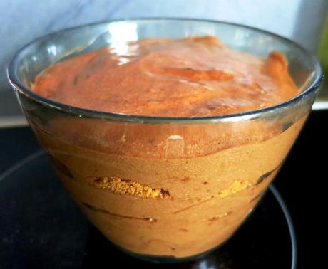 Mousse au chocolat & spéculoos Mousse au chocolat & spéculoos