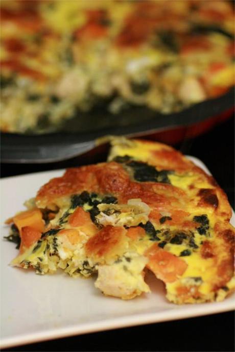 Quiche aux légumes sans pâte {Recette primale} quiche sans pâte aux légumes
