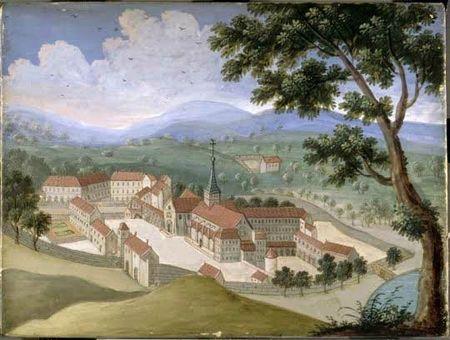 Port-Royal des Champs, sérénité et recueillement Port Royal avant sa destruction