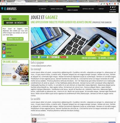 id awards startup idea #crowdsourcing ID AWARDS : accélérateur d’innovation participative !