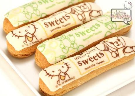 Mmmmh ... Les éclairs Hello Kitty http://www.jaimehellokitty.com/images/ARTICLES20/eclairsdessertshellokitty.jpg