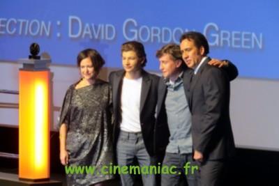 Nicolas Cage aime Deauville et réciproquement (hommage au festival US + 