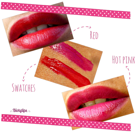 swatches and lips
