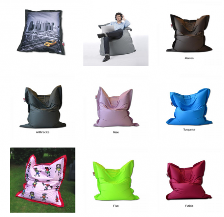 Pouf Géant Personnalisé Coussin XXL personnalisable