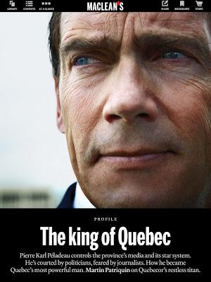 PIERRE KARL PÉLADEAU - Le Roi du Québec