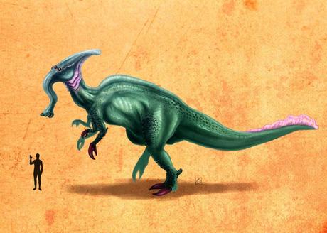 rahn tegosaurolophus by cthulhusaurus rex d6khh8z Jurassic Cthulhu, les monstres disparus !