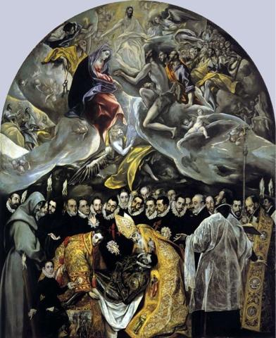 El entierro del conde de Orgaz de El Greco