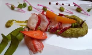 Dîner-test : la terrasse du Vraymonde Homard Bleu Poelé En Salade