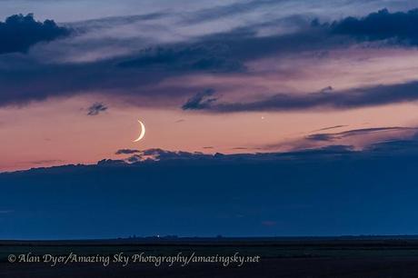 Moon and Venus (Sept 8, 2013)
